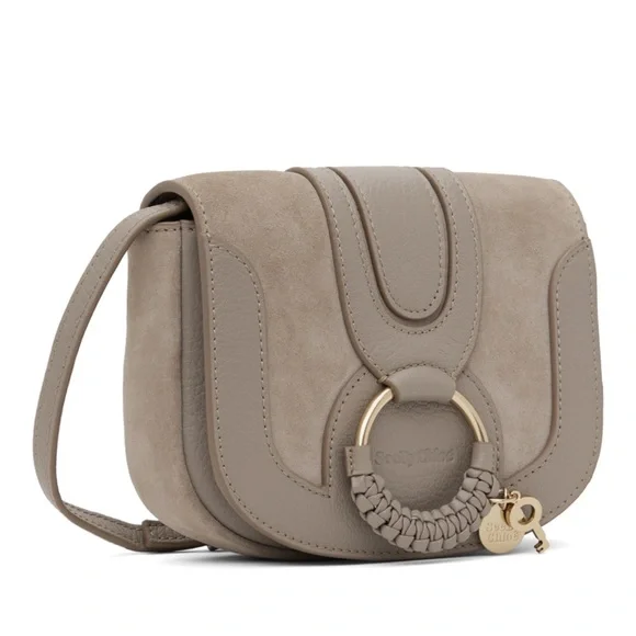 NWT See by Chloe Hana Crossbody Motty Grey - Picture 1 of 3
